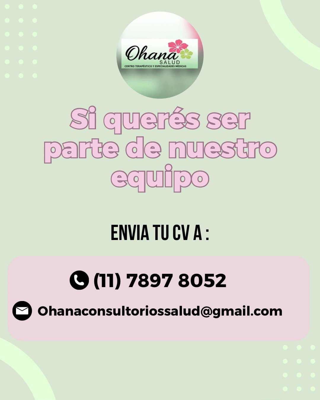 Unite a nuestro equipo